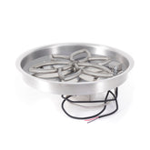 ROUND DROP IN PAN & SS LOTUS BURNER